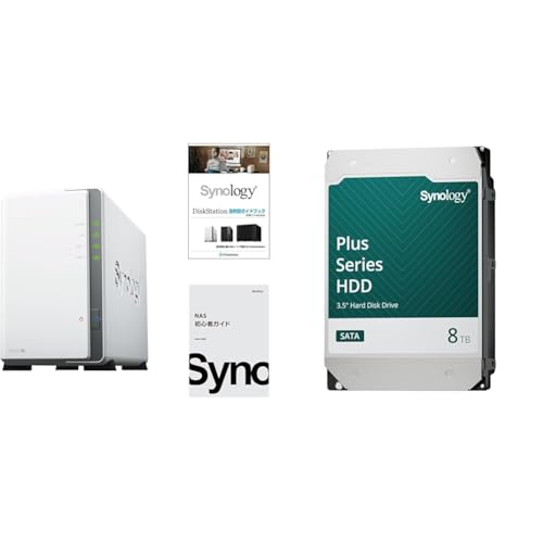 Amazon.co.jp: Synology NAS 2ベイ DiskStation DS223j & Synology HDD